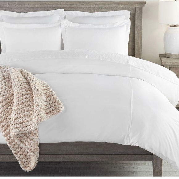 Pottery Barn Bedding New Pottery Barn 30 Tc White Duvet Kingcal
